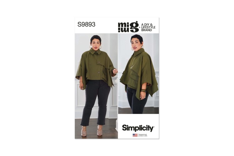 Simplicity S9893 Misses’ Cape By Mimi G Style
